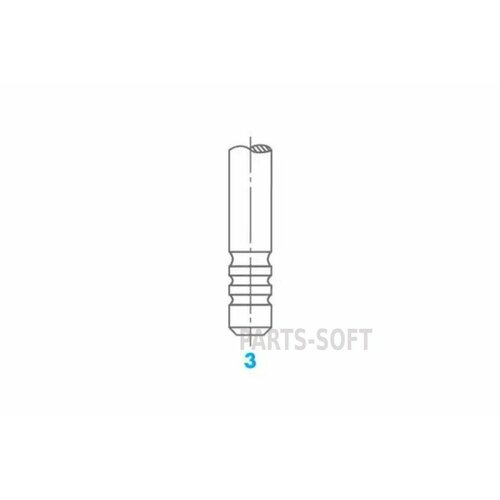 OSVAT 1033 1033_Клапан двигателя впускной\ BMW E36/E46 1.6/1.8