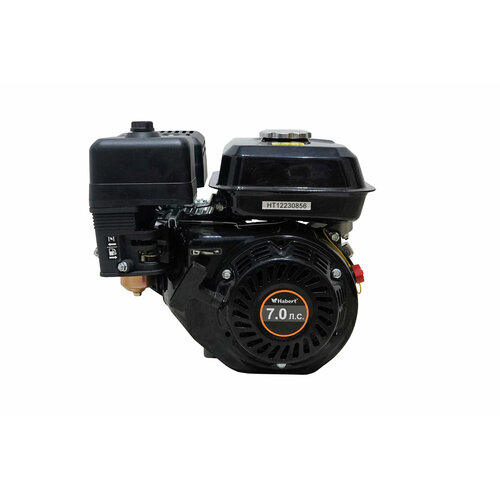 Двигатель бензиновый Habert HB170F D20 (7лс, 212куб. см, вал 20мм, ручной старт)