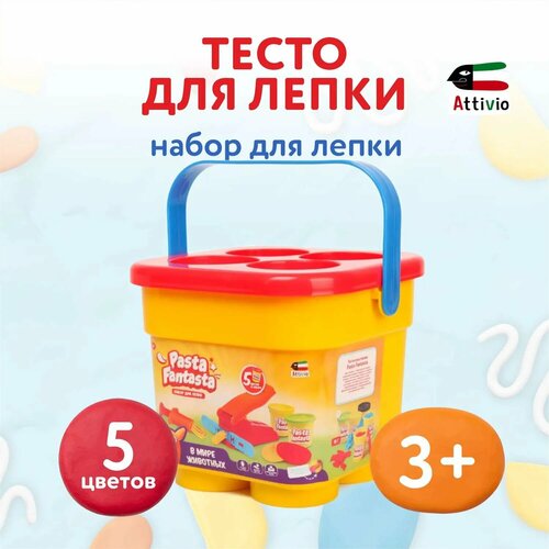 Набор для лепки Attivio в ведерке 3894 2886₽