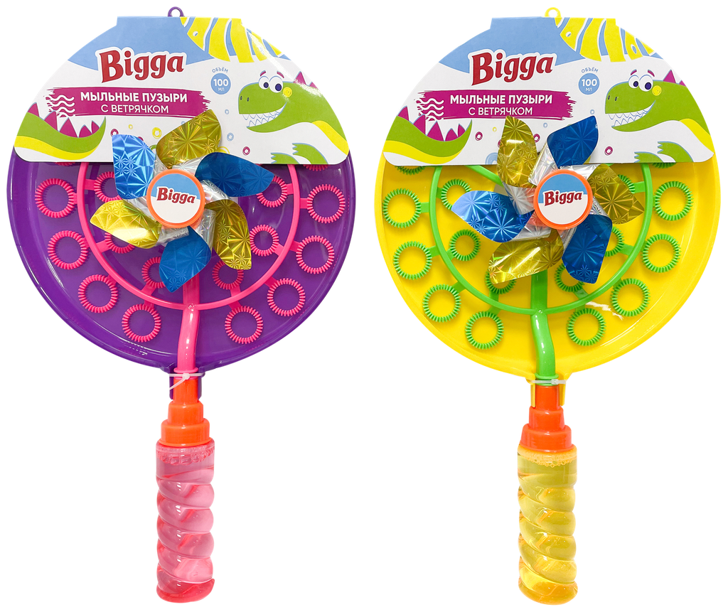 Игрушка BIGGA Гигантские мыльные пузыри, 100мл