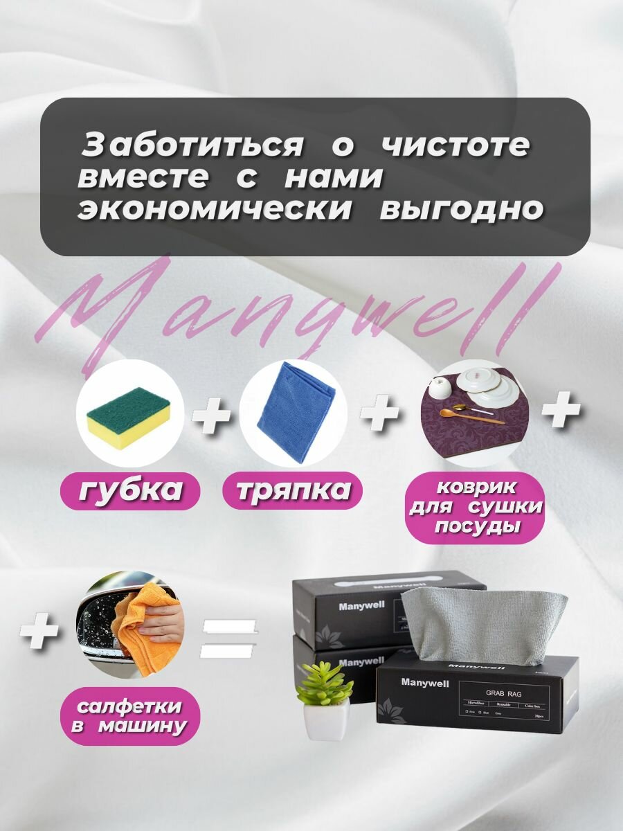Салфетка для уборки из микрофибры — фото 1
