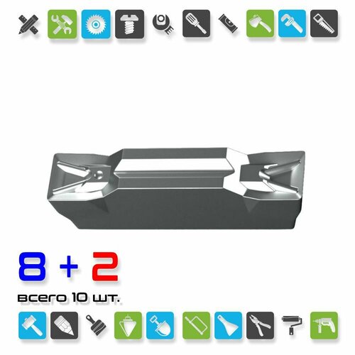 Пластина твердосплавная MGMN300-T OP1315 отрез. 2-х стор. нерж/сталь / OКЕ