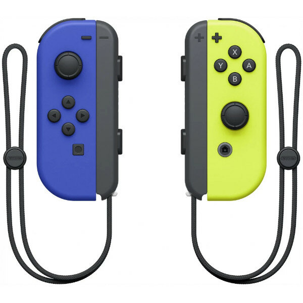 Геймпад Nintendo Switch Joy-Con controllers Duo, синий/желтый