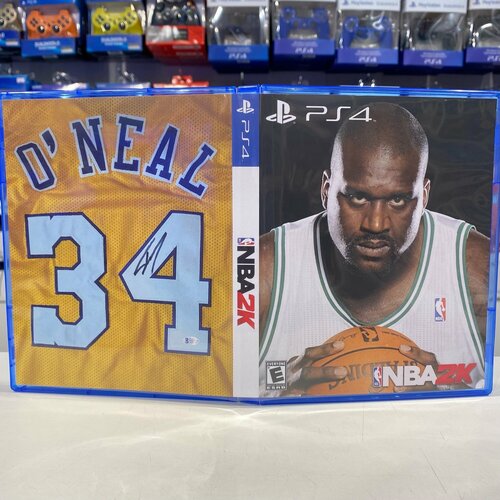 Эксклюзивная обложка PS4 для NBA Oneal №1