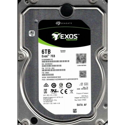 Жесткий диск Seagate 1YZ110 6TB 7200 SATAIII 35 HDD 20660₽