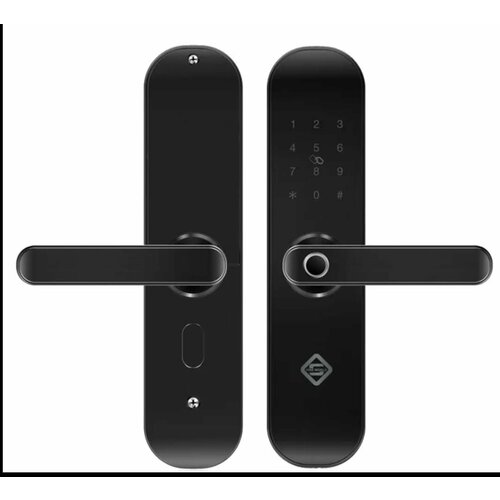 Дверной смарт-замок PINE WORLD E202 со сканером отпечатков пальцев, Wi-Fi, код, управление со смартфона разблокированная дверная ручка со сканером отпечатков пальцев дверной замок со сканером отпечатков пальцев электронный полупроводников