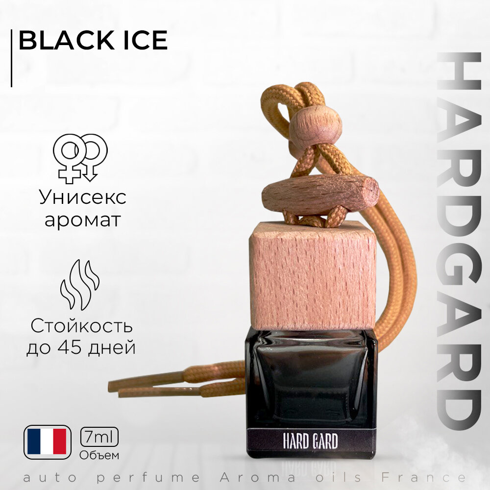 Ароматизатор в машину/Автопарфюм black ice Черный лед