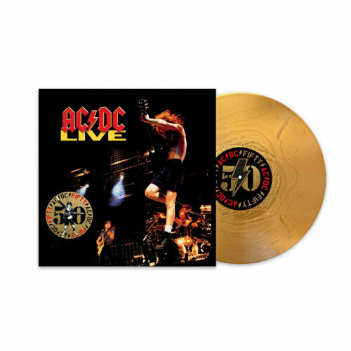 Виниловая пластинка Sony Music AC/DC - Live 1992 (2LP) (50th Anniversary Edition) (Gold Nugget Vinyl)