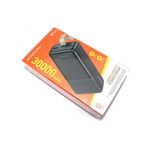 Внешний аккумулятор Powerbank Borofone BJ33B Creed 30000mAh черный 2920₽
