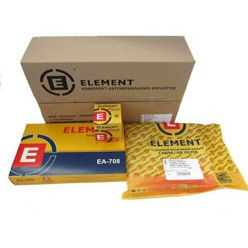 Комплект фильтров NISSAN Almera N16E - 1,6, Almera Classiс B10 - 1,6, Primera P12-1,6 (EO-840, EA-70 ELEMENT-AUTOFAMILY EOAC109 | цена за 1 шт