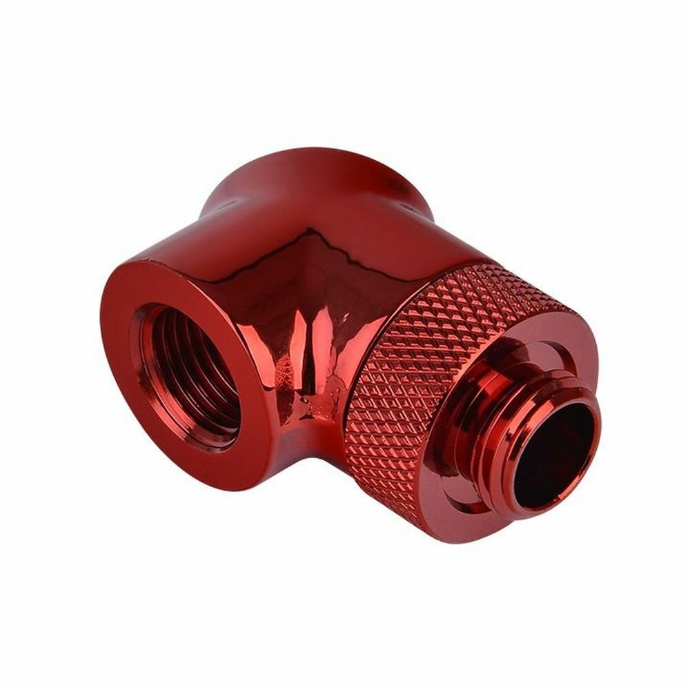 Pacific G1/4 90 Degree Adapter [CL-W052-CU00RE-A] - Red/DIY LCS/Fitting/2 Pack Thermaltake - фото №7