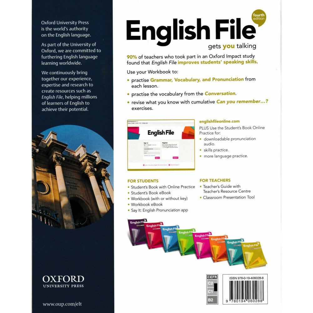 Книга English File (4th edition). Advanced Plus. Workbook without key - фото №2