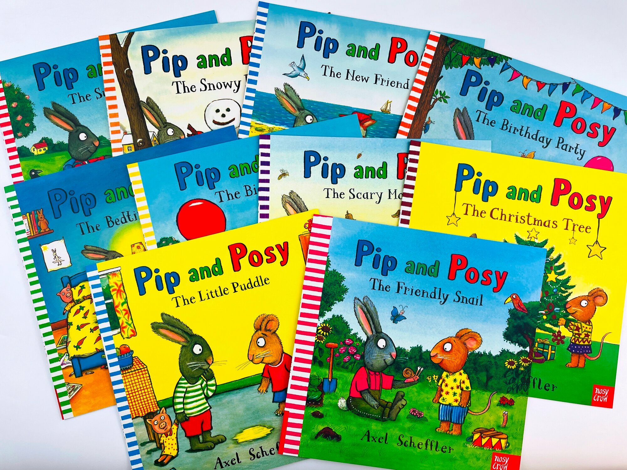 Pip and Posy 10 книг на английском языке, Чик и Брики на английском языке