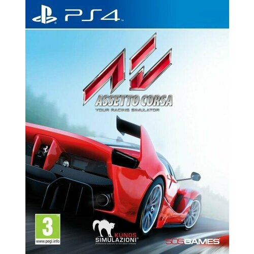 Игра Assetto Corsa (PS4) (PlayStation 4, Английская версия) игра assetto corsa competizione standard edition для playstation 4
