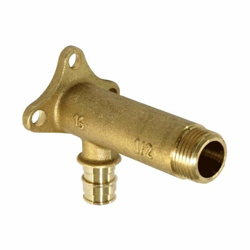 Водорозетка PE-X лат радиал Дн16х12 НР L83мм с фланцем РОС 128-5189 1 шт 850₽