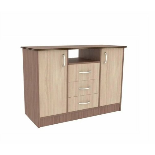 ЭКО Комод Дуэт универсальный шимо светлыйшимо темный 8620₽