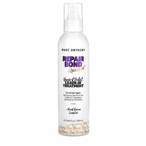 Marc Anthony, Repair Bond + Rescuplex, ливин, leave in, несмываемое средство для восстановления и защиты, 250 мл