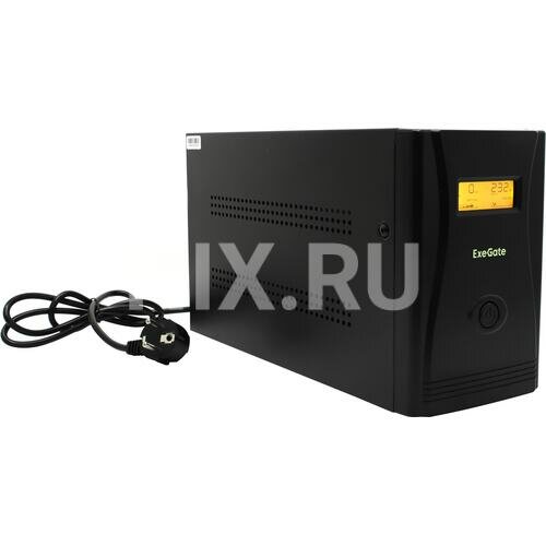 ИБП Exegate Power Smart LLB-1000. LCD. AVR.4SH. RJ. USB