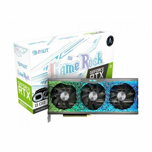 Видеокарта Palit GeForce RTX 3070 Ti Game Rock8 ГБ 5500000₽