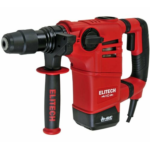 Перфоратор ELITECH П 1130ЭМ HD SDS AVC1100Вт30мм2реж35Дж2800-3400у м45кг пл пуск чем смазк 17950₽