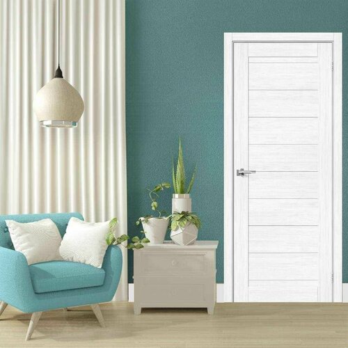 Межкомнатная дверь BV 21 Snow 900х2000 (комплект)