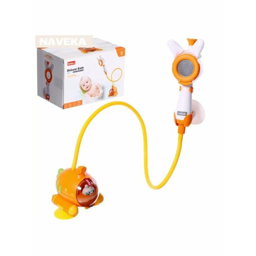 Детский душ для ванны Подводная лодка с щёткой для мытья 1597₽