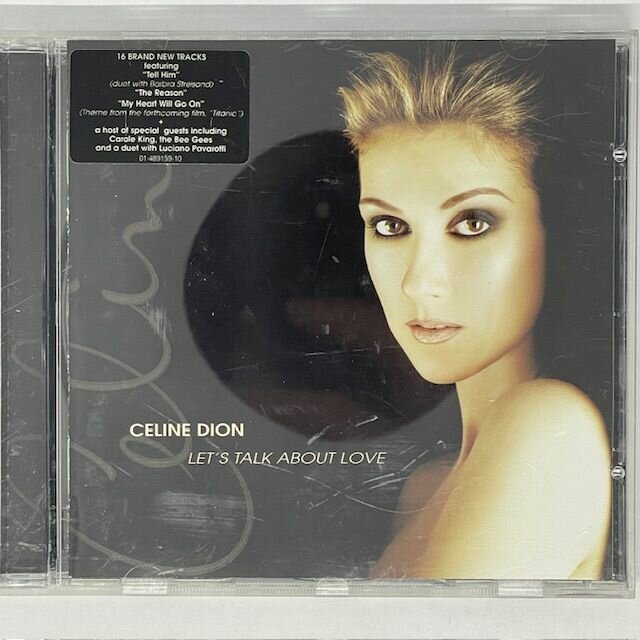 Celine Dion-Let's Talk About Love (CD, UK)