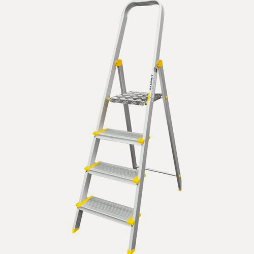 Изображение товара Стремянка Алюмет алюминиевая 4 ступени AS704