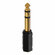 Аудио переходник адаптер GSMIN Maple4 Jack 6.3 мм (M) - mini Jack...