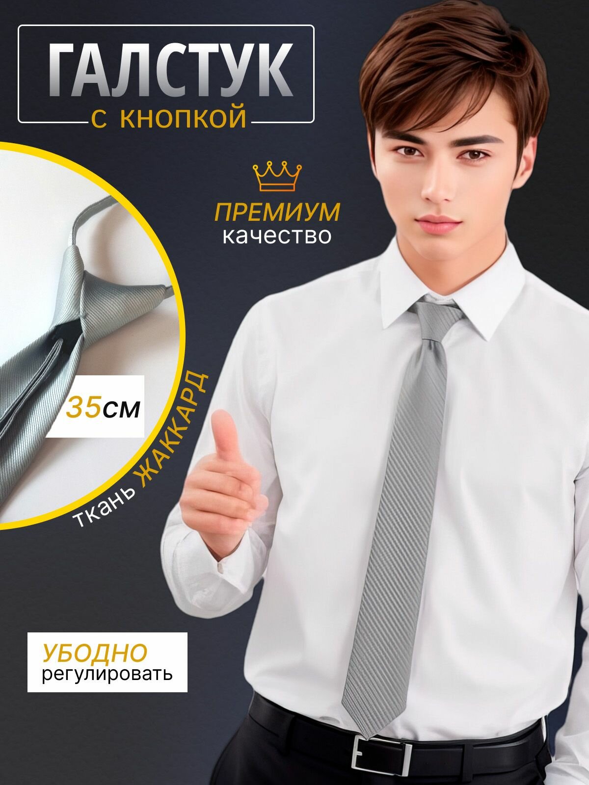 Галстук Bertoldi