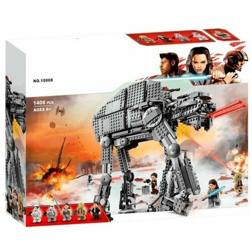 Конструктор Звездные войны Штурмовой шагоход Первого Ордена 1406 деталей 5470₽