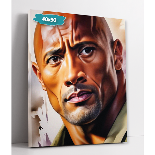 Интерьерная картина 40х50 Дуэйн-Дуглас Джонсон 899₽