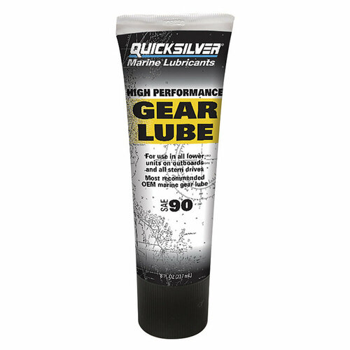 Масло трансмиссионное синт Quicksilver High Performance Gear Lube 75W90 237мл 8M0121960 10267325 3159₽