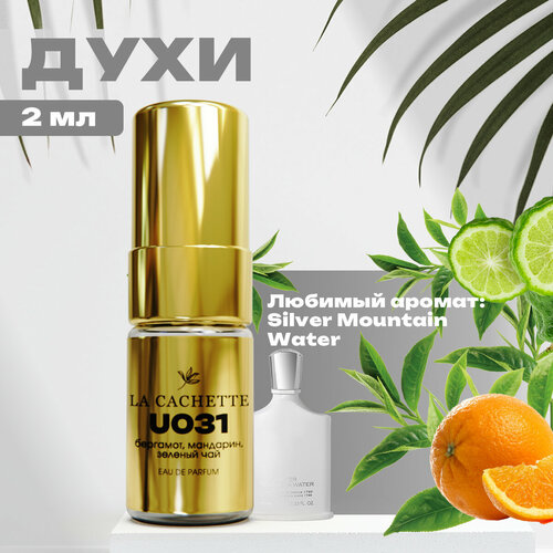 Парфюмерная вода La Cachette U031 Silver Mountain Water, пробник 2 мл (Унисекс аромат)