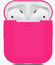 Силиконовый чехол для наушников AirPods 2 (розовый)
