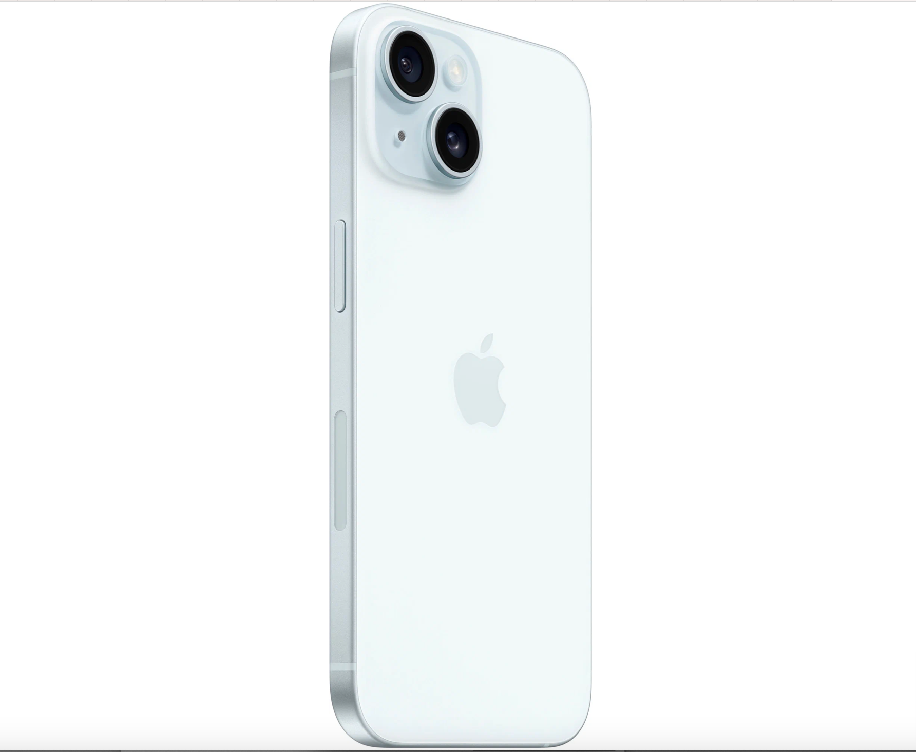 Смартфон Apple iPhone 15 128 ГБ, Dual: nano SIM + eSIM, голубой — фото 1