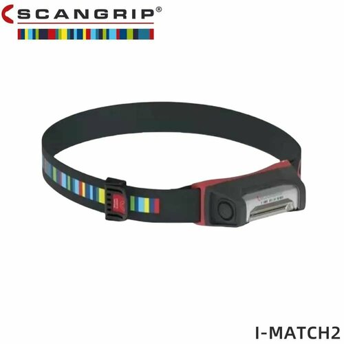 Фонарик налобный I-MATCH 2 световой поток от 25 до 250лм в режиме 2 цв температур СRI 96 SCANGRIP 035446 Портативные лампы 11880₽