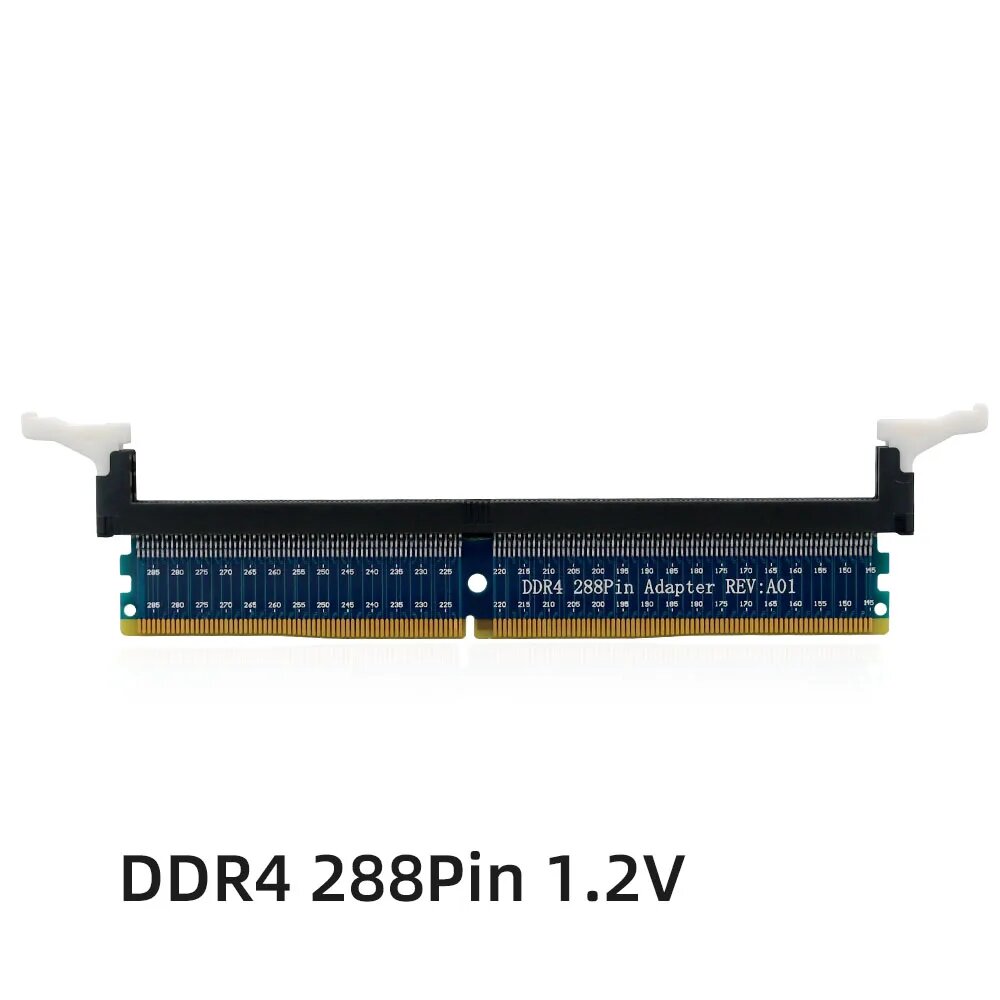 DDR4 288-контактный адаптер DIMM, тестер памяти, карта защиты памяти, плата расширения схемы почтовой карты, подставка для настольного ПК