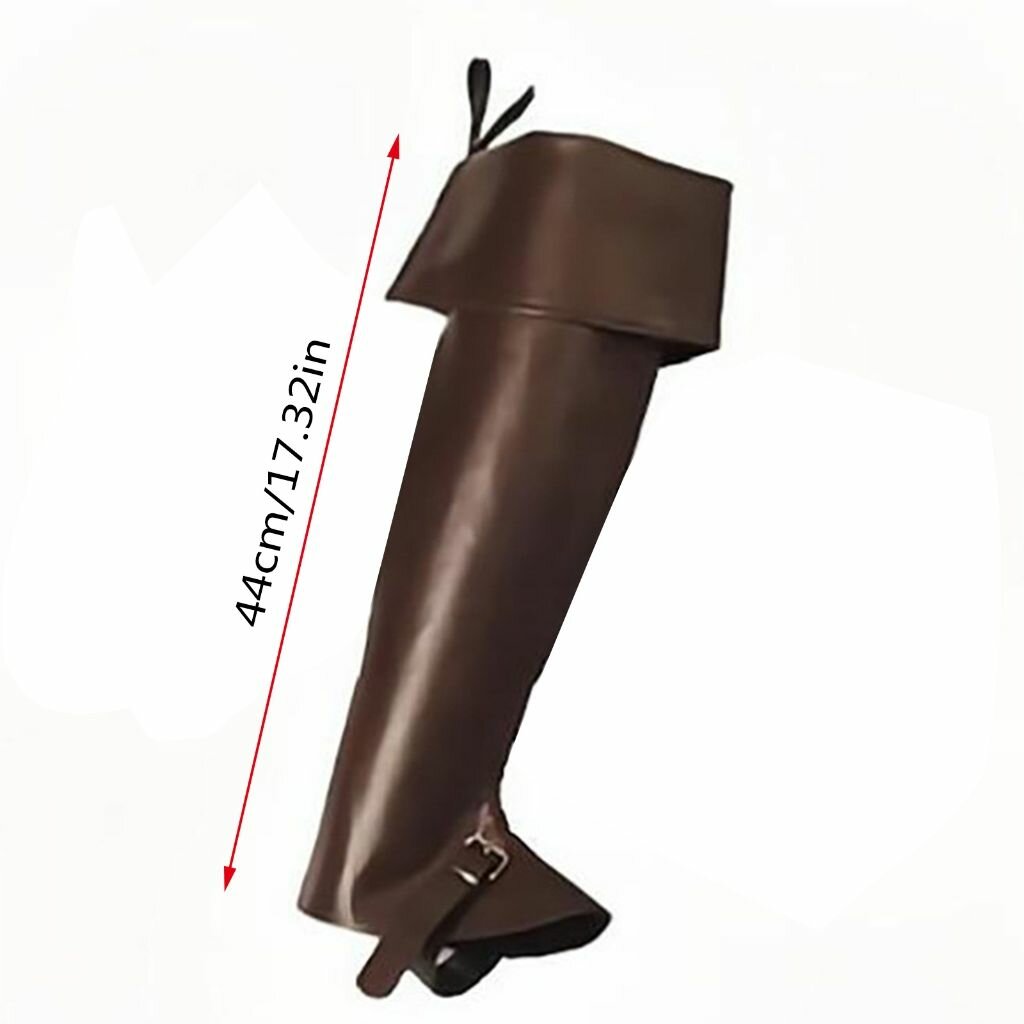 Пиратские сапоги, средневековый костюм эпохи Возрождения, стимпанк с пряжкой для Хэллоуина, косплей