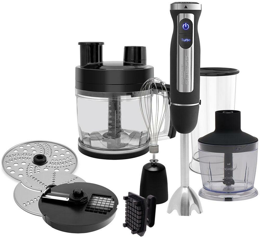 блендер POLARIS PHB1589AL 1500Вт венч./измельчит./терки/шинк./кубик - фото №1