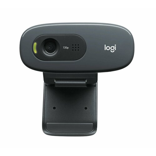 Веб-камера Logitech C270 HD WEBCAM 720p30fps 960-000999 черный 2751₽