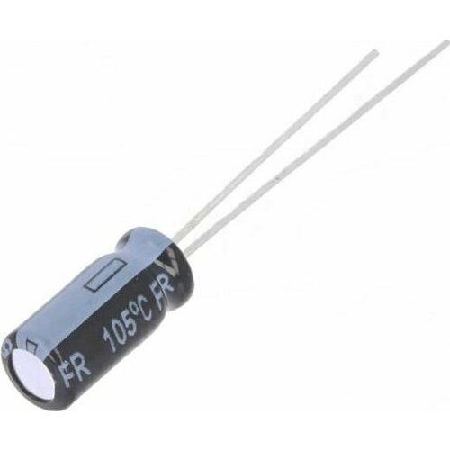 Конденсатор PANASONIC EEUFR1H100 алюминиевый 50 В x 10 мкФ 20П Radial -40105 град C 5000 ч 1шт 198₽