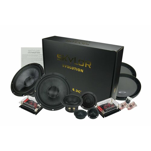 Компонентная акустическая система SKYLOR EVO63C 16см 2шт 18540₽
