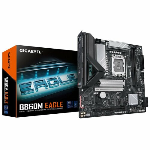 Материнская плата Gigabyte B860M EAGLE LGA1851 Intel B860 Micro-ATX RTL B860M EAGLE 16460₽