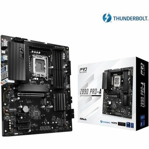 Материнская плата Asrock Z890 PRO-A LGA1851 ATX 24960₽