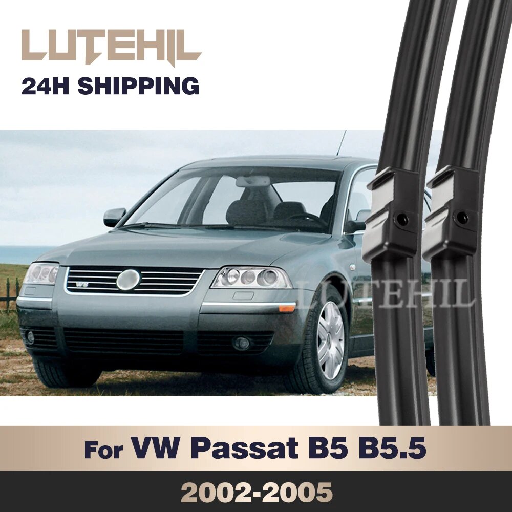 Для VW Passat B5 B5.5 2002-2005 2003 2004 стеклоочиститель передние щетки стеклоочистителя лобовое стекло щетка 21 "+ 20", Right hand drive