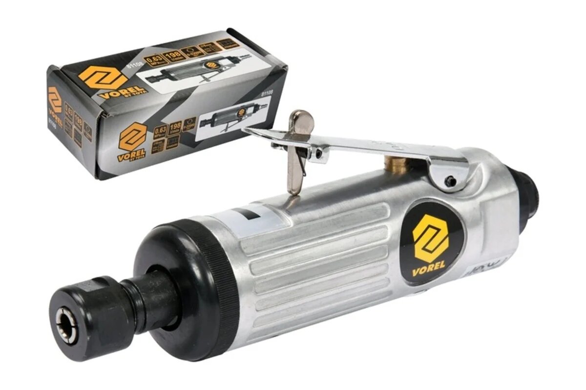 VOREL Пневматическая шлифмашина прямая 198 l/min 81108