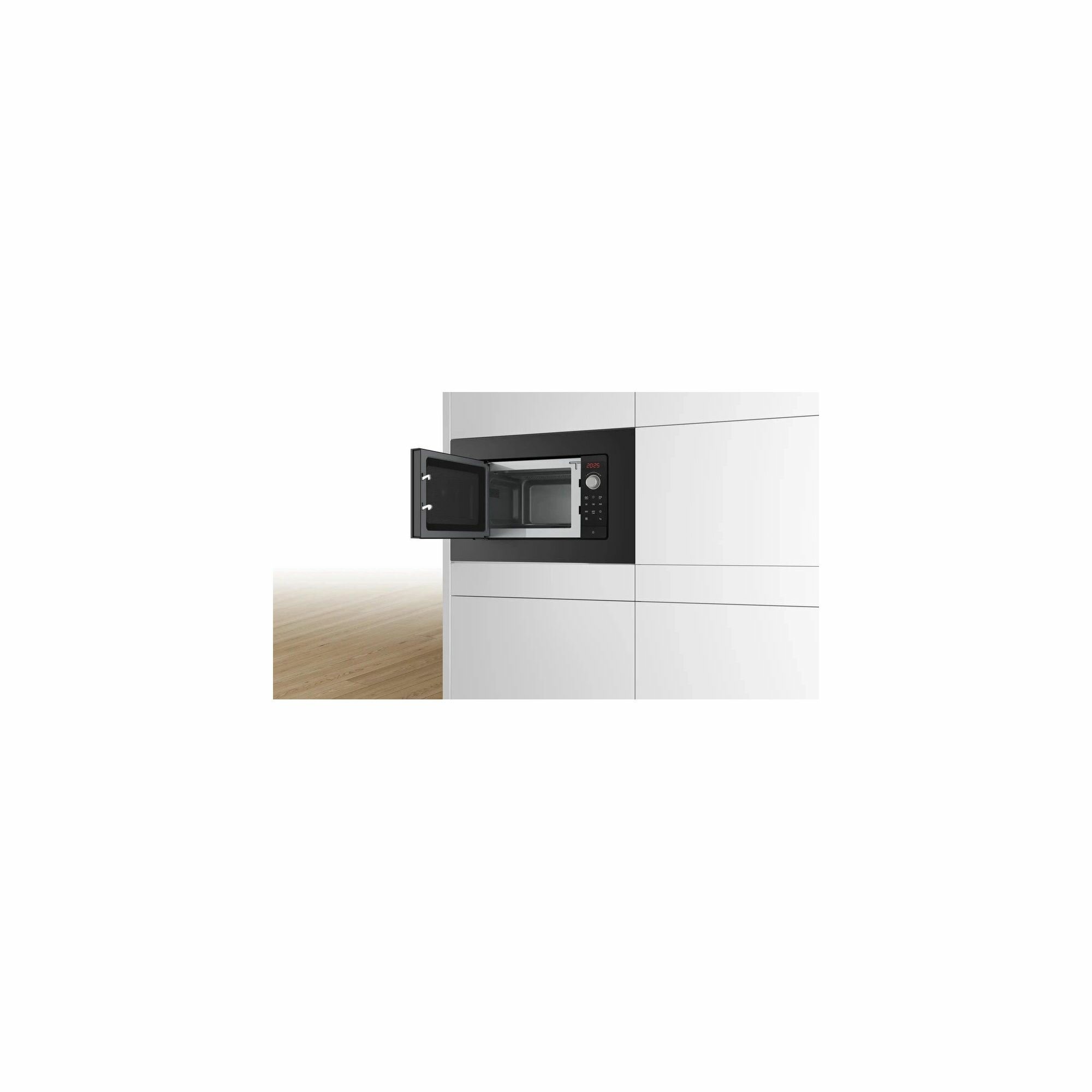 Обзор: Микроволновая Печь Bosch BFL623MB3 20л. 800Вт черный (встраиваемая)