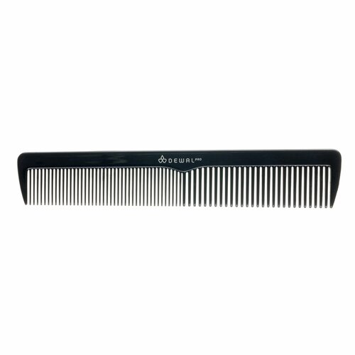фото Расческа карманная dewal pro серия эконом+, 14,5 см, черная dewal cosmetics
