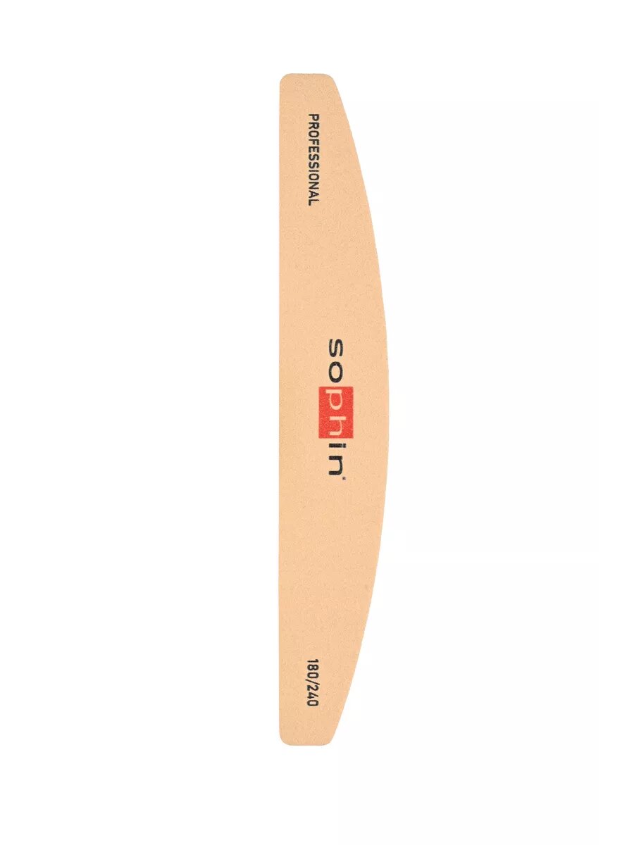 SOPHIN Пилка для ногтей, пилочка профессиональная абразив 180/240